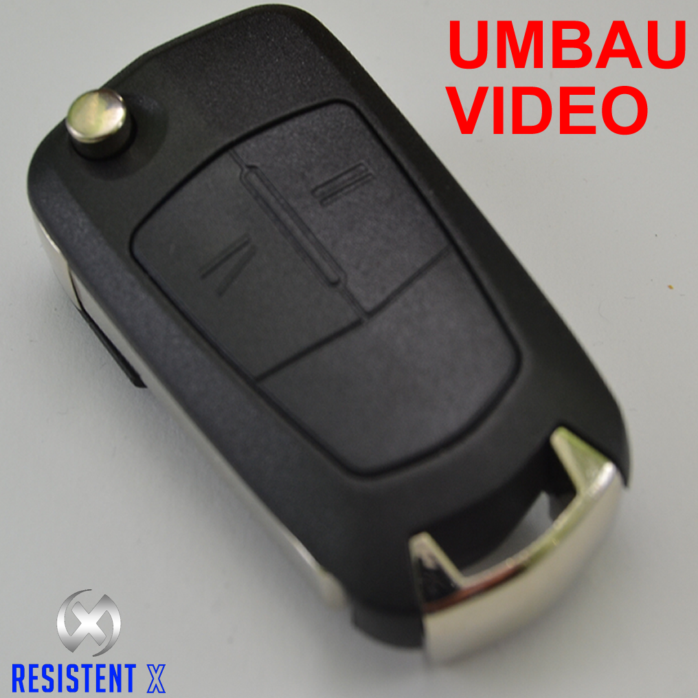 CHIAVE PIEGHEVOLE Alloggiamento Per OPEL CORSA D TIGRA B ASTRA H - Foto 2